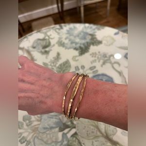 ♥️♥️♥️SOLD♥️♥️♥️ David Smallcombe Set of 3 Rose Gold Bracelets